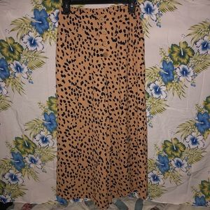 Cheetah Print Pants w/ pockets